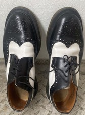 Dr. Martens Solovair Chaussures Noir  & Blanc Taille  US 9