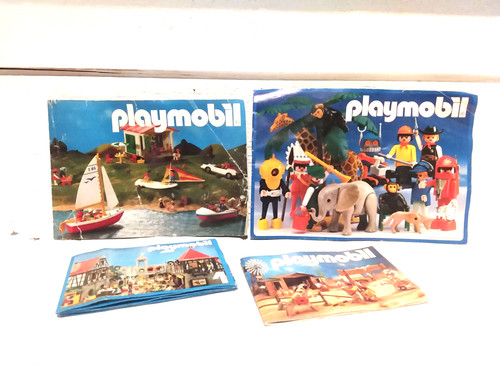 Playmobil lot catalogues - lot,