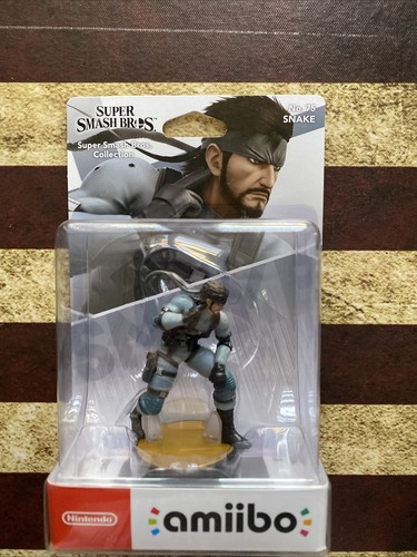 Amiibo snake super - -, smash