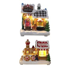 Village noël illuminé - de,
