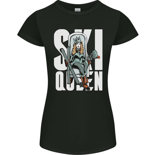 Shirt femme ski - t-shirt, queen