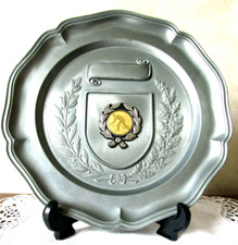 TROPHÉE ASSIETTE  - ETAIN -