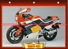 HONDA NS 400 R NS400R NSR 1985 : Fiche Moto #000890