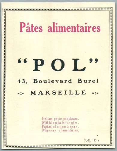 Pol pates alimentaires - pates,