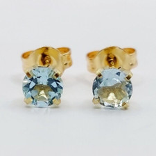 Puces d'oreilles vintage or