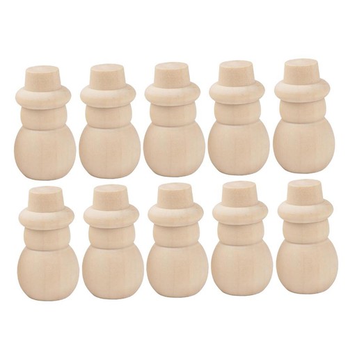 10pcs corps poupée bois - corps,