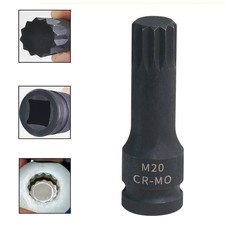 Douille à embout cannelé