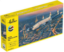 Miniature Avions À Construire Model Kit De Montage Heller SUPER CONSTELLATION...