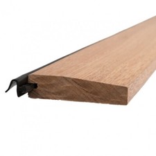 Seuil de porte à la Suisse en bois à peindre avec joint - 22 x 84 x 950 mm ELLEN