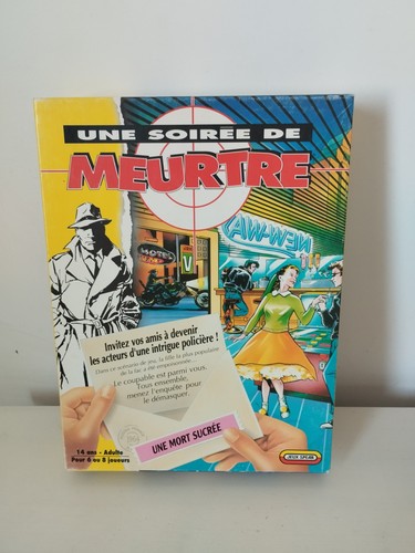 Vintage jeu une soirée - jeu,