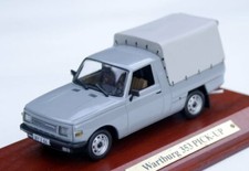 Wartburg 353 W Pick-Up Année 1985-1989, Gris, Ixo-Modèle DDR-Collection M. 1:43