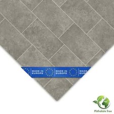 Cv-Belag Résistant aux Éraflures Plancher en Vinyle Réaliste Pierre Optique Kent