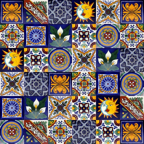 Carrelage céramique mexicaine - carrelage,