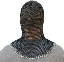 Partagez Armure de coif en cotte de mailles médiévales prête au combat Renais...