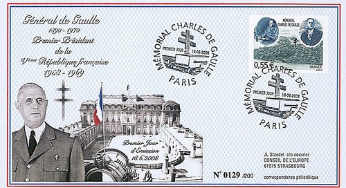 Dg08 1t2 2008 fdc 1er - fdc, "1er