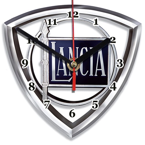 Horloge murale logo - logo, lancia-02m