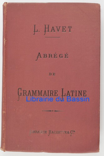 Abrégé grammaire latine - de,
