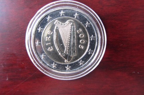 Unc euro irlande harpe - 2,