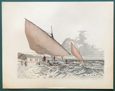 Illustration  : "Barques de