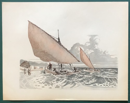 Illustration barques de - ,