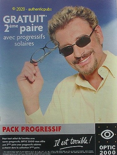 Publicite optic 2000 lunette - publicite,
