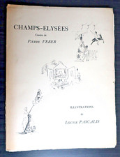Champs Elysées - Contes de Pierre Weber - Illustrations de Louise Pascalis