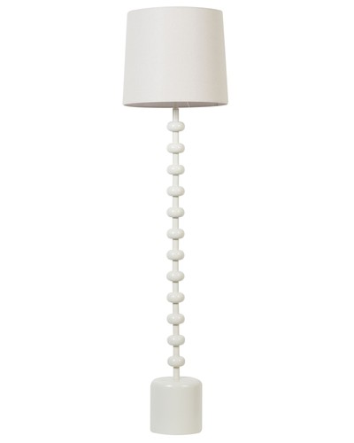 Lampadaire blanc métal - lampadaire,