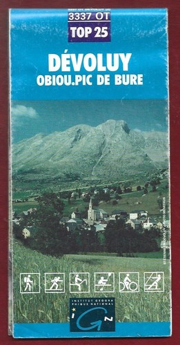 Carte ign serie - bleue, .