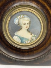 Miniature sur ivoire 19ème