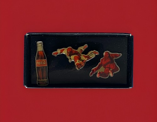 Coffret pins pin coca cola - 3, pin's