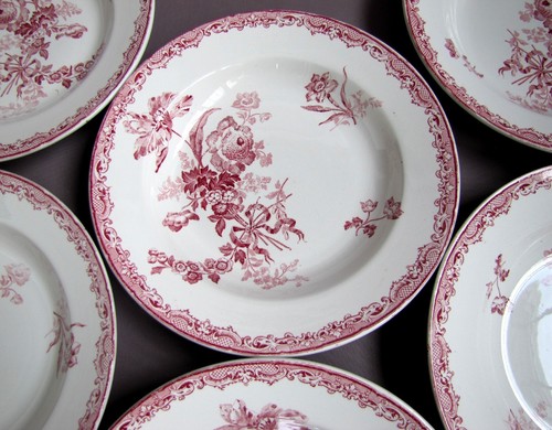 Assiettes creuses service - creuses,