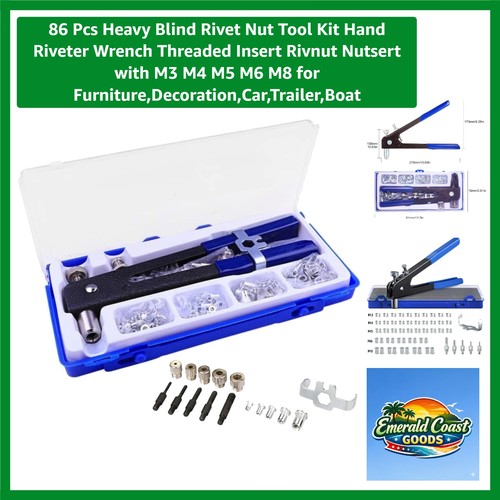 Pcs heavy blind rivet - heavy, nut