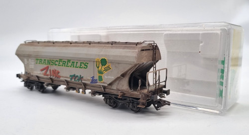 Wagon trémie céréalier