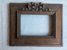 cadre art déco bois feuillure 18 cm x 12 cm frame tableau gravure photo gravure