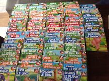 mes animaux du zoo collection RBA complète et intégrale de 63 livres