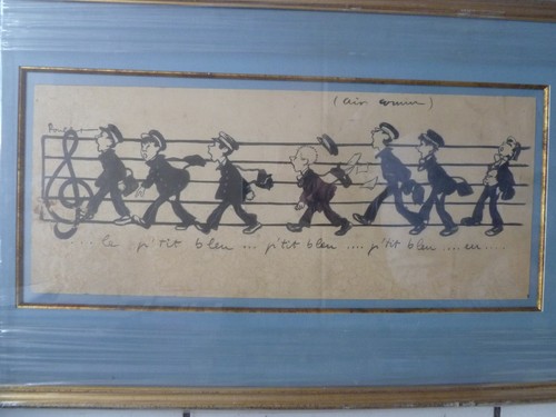 Poulbot planche originale - poulbot,