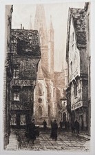 Eau forte Joanny Drevet 