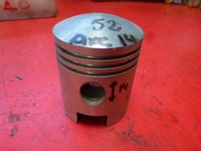 piston LAMBRETTA LI 125 CC diamètre 52 mm ASSO neuf NOS axe 14