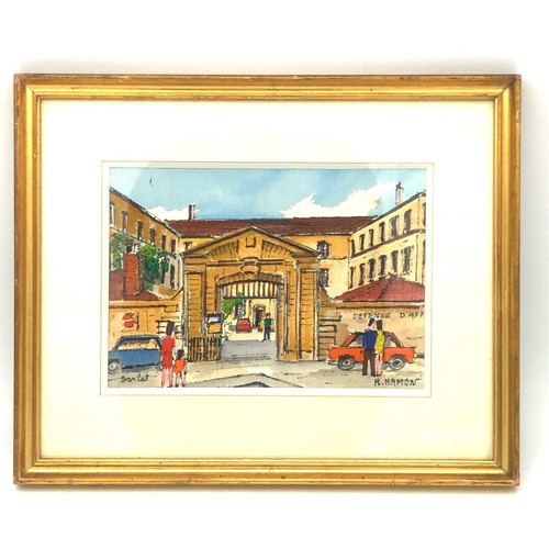 Aquarelle originale roland - aquarelle,