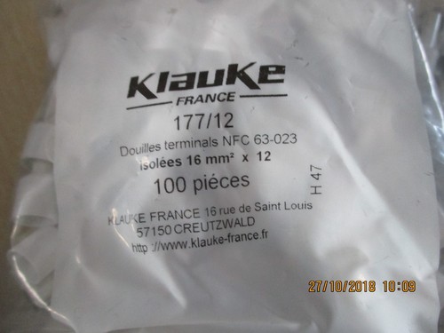 100 embout cable - , electrique
