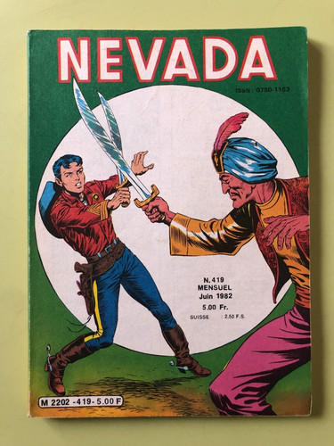 Petit format nevada 419 - bd,