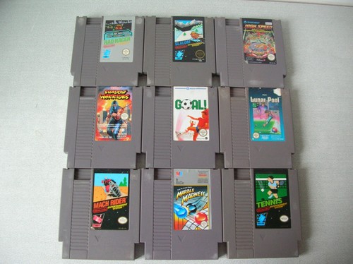 Lot jeux nintendo nes - de,