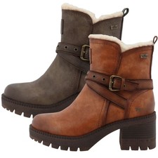 Mustang Bottines Pour Femmes Avec Talon Bloc 15M0032001