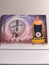Carte super sumo signée Hibiki ShiWOOZIumi
