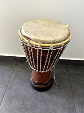 Véritable DJEMBE 40cm, peau en très bon état de 20 cm