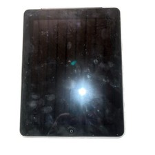 Apple iPad 1ère Génération 32 Go Wi-Fi + 3G Tablette - Argentée Batterie HS,