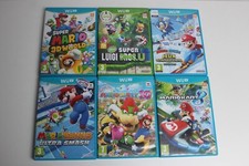 Lot Nintendo Wii U (PAL FRA) - 6 jeux Mario & Luigi / Bon état général .