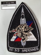 Patch Armée de l'Air Escadron 3.3 Ardennes Mirage IIIE