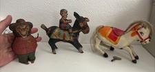 ancien vintage lot jouet jeu tôle métal mécanique DRGM GAMA TOYS JOUSTRA 1950/60