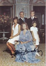 Prince Rainier III. de Monaco - carte originale signée